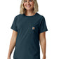 Women's One-Pocket Crew Neck Scrub Top - C13510 - Navy