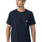 Men's Five-Pocket Crew Neck Scrub Top - C16190 - Navy