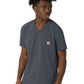 Men's Three-Pocket V-Neck Top - C16410 - Approaching Storm