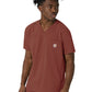 Men's Three-Pocket V-Neck Top - C16410 - Sable