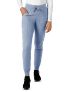 Women's Seven-Pocket Modern Fit Jogger Pant - C51113 - Ceil Blue