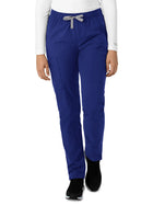 Women's Nine-Pocket Modern Fit Straight Leg Pant - C51213 - Galaxy Blue