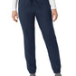 Women's Six-Pocket Ripstop Jogger Scrub Pant - C52139 - Navy