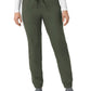 Women's Six-Pocket Ripstop Jogger Scrub Pant - C52139 - Olive