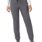 Women's Six-Pocket Ripstop Jogger Scrub Pant - C52139 - Pewter