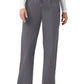 Women's Six-Pocket Ripstop Bootcut Cargo Scrub Pant - C52239 - Pewter