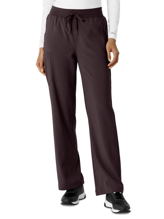 Women's Six-Pocket Boot Cut Pant - C53310 - Dark Sepia