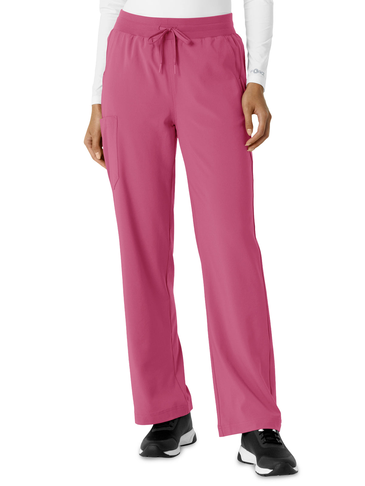Women's Six-Pocket Boot Cut Pant - C53310 - Electric Fuschia