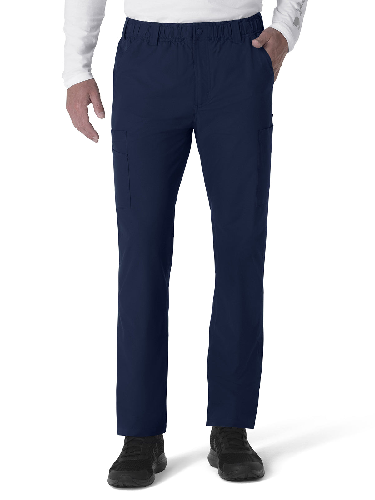 Men's Nine-Pocket Straight Leg Cargo Pant - C56113 - Navy