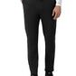 Men's Six-Pocket Straight Leg Tapered Scrub Pant - C56190 - Black