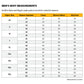 SIZECHART