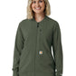 Women's Six-Pocket Lightweight Scrub Jacket - C82410 - Olive