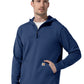 Men's One-Pocket Quarter Zip Waffle Hoodie - C83008 - Navy