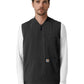 Men's Six-Pocket Lightweight Scrub Vest - C86510 - Black