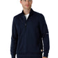 Men's Four-Pocket Half Zip Fleece Jacket - C86912 - Dark Navy