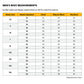 SIZECHART