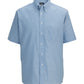 Men's Easy Care Oxford Short Sleeve Shirt - 1027 - Blue
