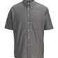 Men's Easy Care Oxford Short Sleeve Shirt - 1027 - Black