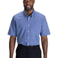 Men's Easy Care Oxford Short Sleeve Shirt - 1027 - French Blue