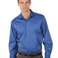 Men's Pocketless Comfort Stretch Shirt - 1033 - French Blue