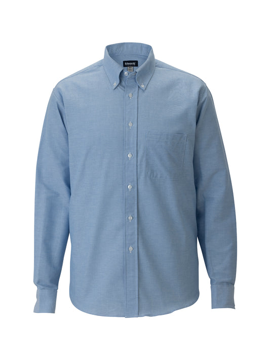 Men's Easy Care Oxford Long Sleeve Shirt - 1077 - Blue