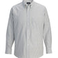 Men's Easy Care Oxford Long Sleeve Shirt - 1077 - Grey Stripe