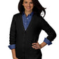 Women's Jersey Knit Sweater - 119 - Black