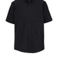 Men's Lightweight Short Sleeve Poplin Shirt - 1245 - Black