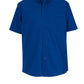 Men's Lightweight Short Sleeve Poplin Shirt - 1245 - Royal