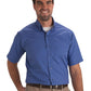 Men's Lightweight Short Sleeve Poplin Shirt - 1245 - French Blue