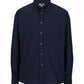 Men's 1-Pocket Long Sleeve Poplin Shirt - 1280 - Navy