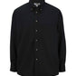 Men's 1-Pocket Long Sleeve Poplin Shirt - 1280 - Black