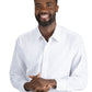 Men's Café Long Sleeve Shirt - 1290 - White