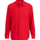 Men's Flexbatiste Café Long Sleeve Shirt - 1297 - Red