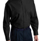 Men's Pocketless Banded Collar Shirt - 1396 - Black
