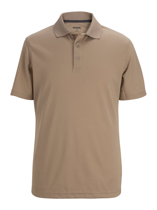 Men's Hi-Performance Mech Polo - 1576 - Tan