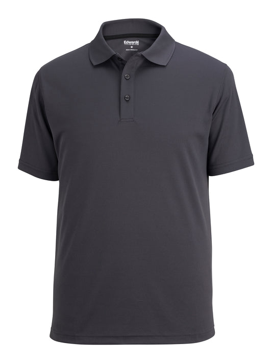 Men's Hi-Performance Mech Polo - 1576 - Steel Grey