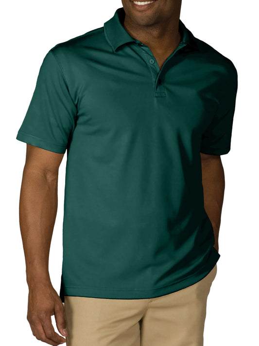Men's Hi-Performance Mech Polo - 1576 - Hunter
