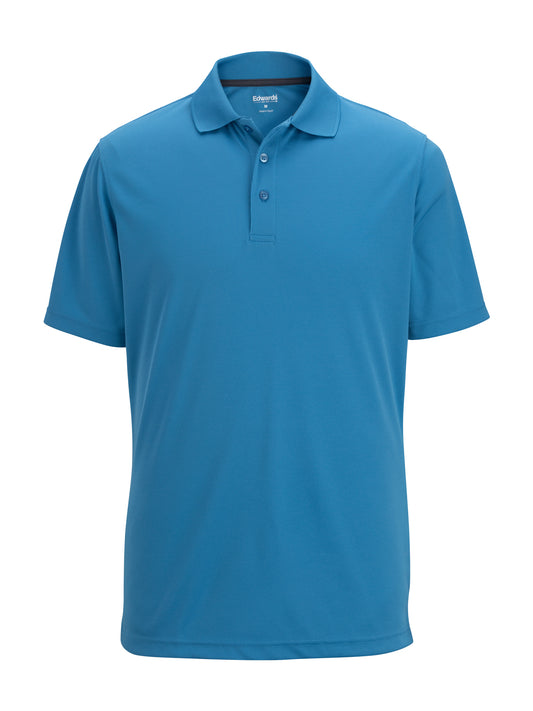 Men's Hi-Performance Mech Polo - 1576 - Marina Blue