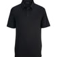 Men's Moisture Wicking Polo - 1592 - Black Heather
