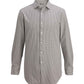 Men's Long Sleeve Shirt - 1972 - Black Microcheck