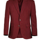 Men's 4-Pocket Traditional Blazer - 3500 - Burgundy