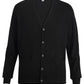 Unisex 2-Pocket Midweight Cardigan - 4350 - Black