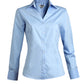 Women's V-Neck Stretch Shirt - 5034 - Blue