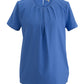 Women's Jewel Neck Shirt - 5224 - French Blue
