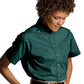 Women's One-Pocket Poplin Short Sleeve Shirt - 5230 - Teal