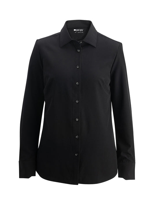 Women's Long Sleeve Shirt - 5272 - Black