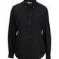 Women's One-Pocket Poplin-Long Sleeve - 5280 - Black