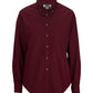 Women's One-Pocket Poplin-Long Sleeve - 5280 - Wine