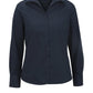 Women's Long Sleeve Lightweight Poplin Shirt - 5295 - Navy
